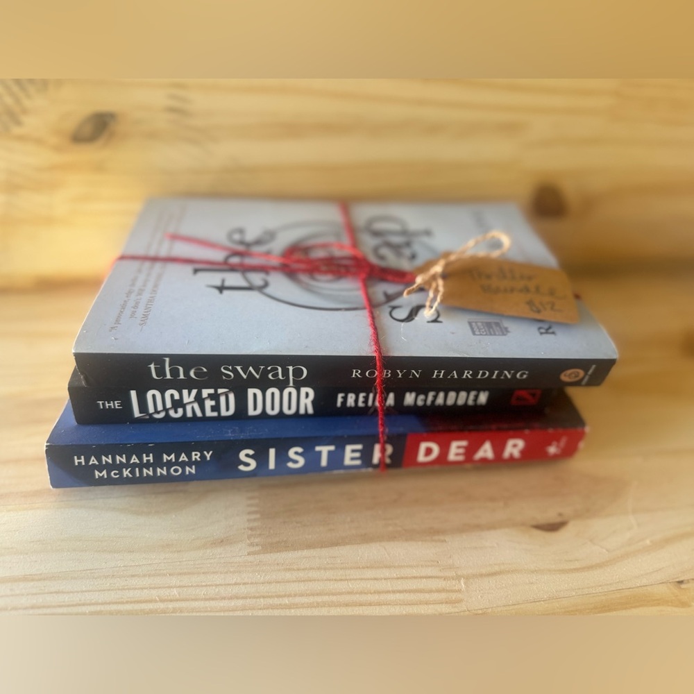 Set of Three Mystery Novels